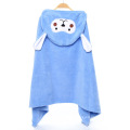 100% Cotton Soft and Cute Animal Aliphant Baby Towel with Hooded Towel